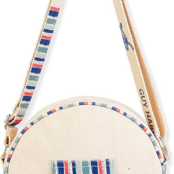 Durable Canvas Hawksbill Turtle Crossbody Bag - Fashionable and Functional - Picture 2 of 2